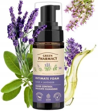 [G0807] Hygiène Intime Mousse A Base De Sauge Et Lavande 150ml