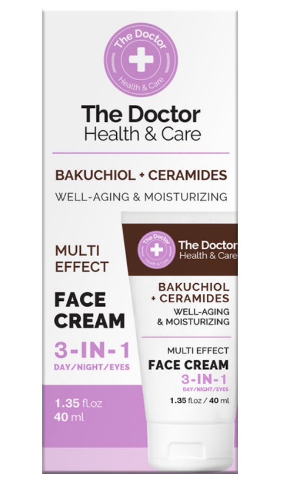 [TDR9343] Crème visage The Doctor Health & Care 3 en 1 Bakuchiol + Céramides 40 ml