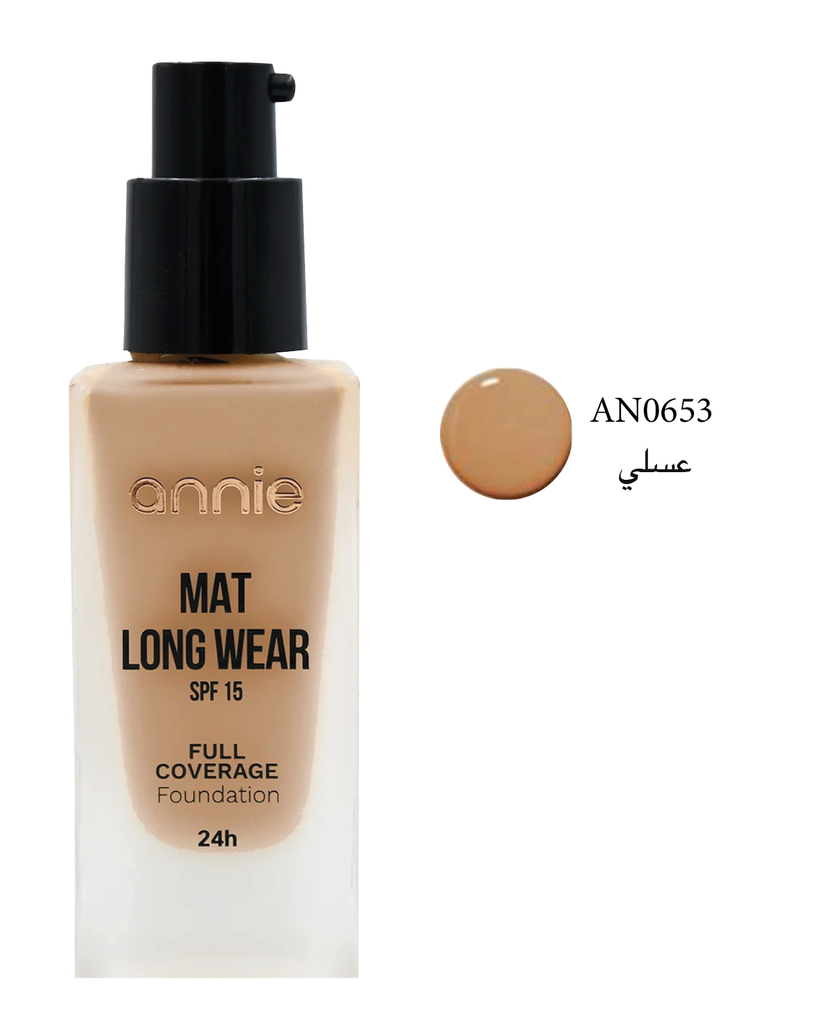 Fond de teint Full Coverage Mat SPF 15 No.06 – Miel