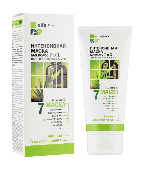 [EP0579] MASQUE CAPILLAIRE ELFA PHARM 7 HUILES 7 EN 1 CONTRE LA CHUTE DES CHEVEUX 200 ML