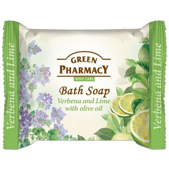 Savon à l'extrait de verveine et citron vert 100g