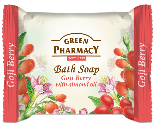 Savon à l'extrait de Goji et huile d'amande 100g